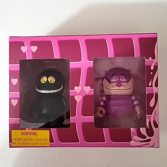 Disney Vinylimation Alice in Wonderland Cheshire Cats. Never opened - Picture 1 of 8